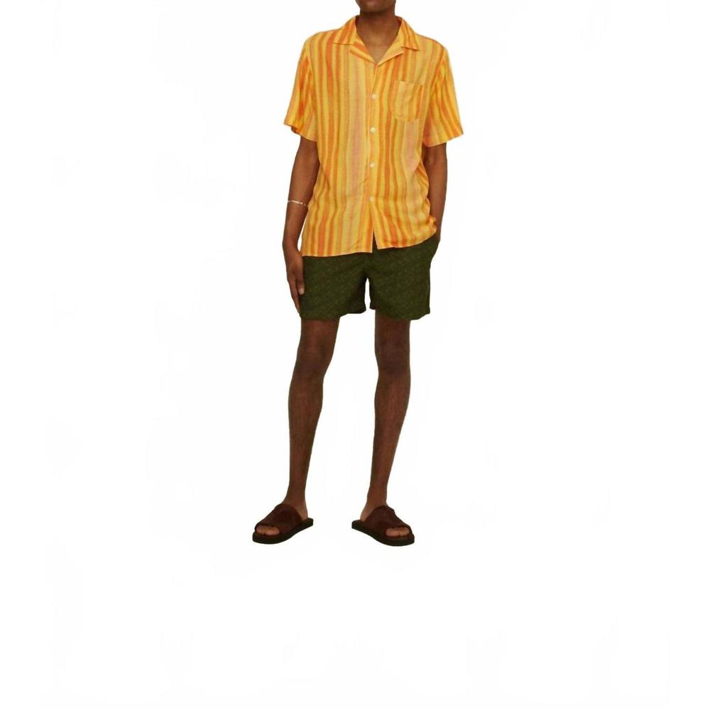 NEW OAS orangina viscose shirt in orange